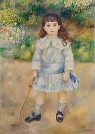 Pierre-Auguste Renoir : L'Enfant au fouet 1885