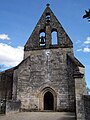 Façade de l'église Saint-Pierre-ès-Liens (avr. 2013)