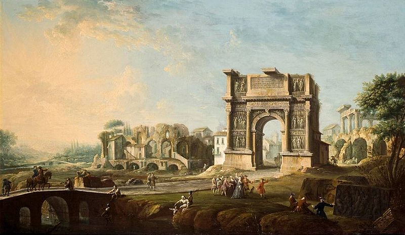 File:Antonio Joli The Arch of Trajan at Benevento.jpg