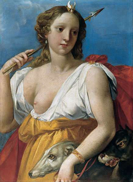 File:Cavalier d'Arpino - Diane the Huntress - Google Art Project.jpg