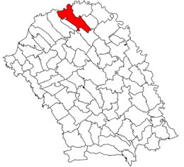 Dărăbani – Mappa