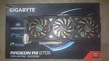 Description de l'image Gigabyte R9 270X 2GB.jpg.