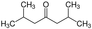 File:Structural formula of diisobutyl ketone.svg