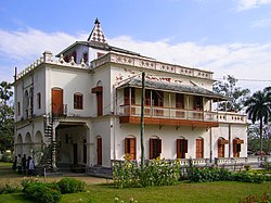 Shilaidaha Kuthibari, the famous residence of Rabindranath Tagore, is located at Kumarkhali