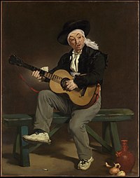 Den spanske sanger, 1860 Le chanteur espagnol