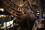 Vasa's port bow