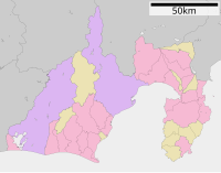 大石寺の位置（静岡県内）