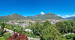 A view over the town of Albino