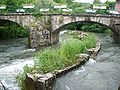 Brücke über den Eau morte