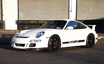 ポルシェ・997 GT3（前期）フロント