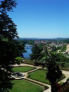 Jardins du château de Fumel.