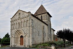 Skyline of Saint-Martin-de-Gurson