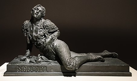 Torero blessé - Rossend Nobas - Musée national d'Art de Catalogne