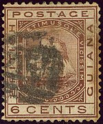 1876ca 6c Br Guiana Yv36 SG129.jpg