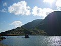 Coniston Old Man od jezera Levers Water