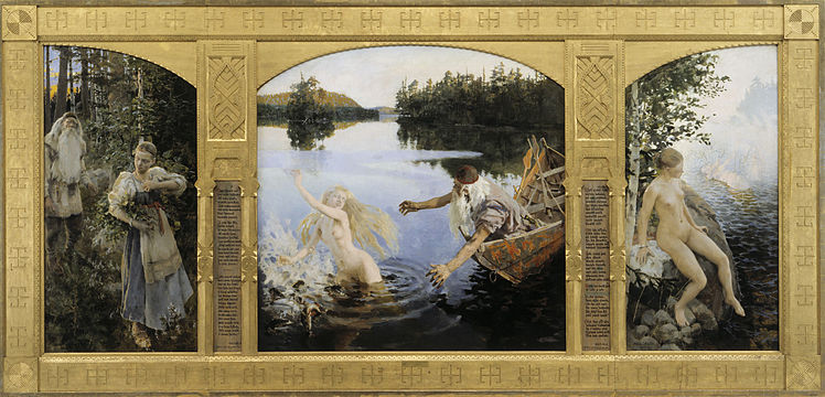 Aino Myth, Triptych, 1891[6] (fi)