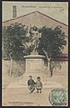 Carte postale de la statue de la République (1906).