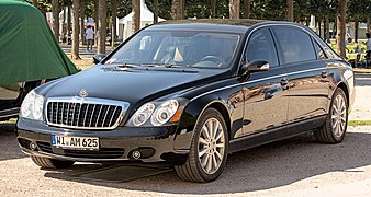 Maybach 62 S - left front view