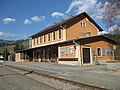 English: Train station, south view Deutsch: Bahnhof aus Süden