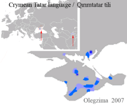 Glas teñval : yezh pennañ - Glas sklaer : yezh implijet