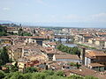 Řeka Arno a Ponte Vecchio