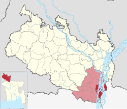 Location of Phulchhari