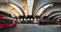 Interior of the Stockwell Garage