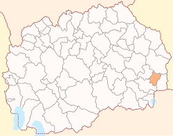 Location of Bosilovo Municipality