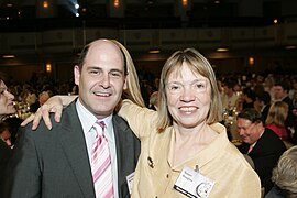 Matthew Weiner and Susan J. Douglas, June 2008 (2).jpg