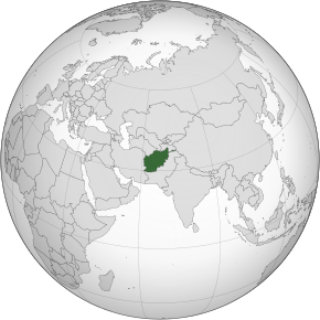 Woneem liggt Islaamsche Republik Afghanistan