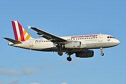 Airbus A319-100 der Germanwings