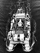 Alvin (DSV-2) aboard support ship Lulu 1966.jpg