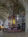 Schlingrippengewölbe der Wallfahrtskirche Maria im Sand in Dettelbach