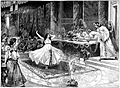 File:Die Gartenlaube (1898) b 0120.jpg (D) Salome tanzt vor Herodes. Scene aus der Sundermanntragödie „Johannes“. Nach der Aufführung im „Deutschen Theater zu Berlin“ gezeichnet von E. Thiel.