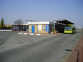 La gare en 2010, avant sa rénovation.