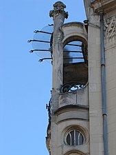 Français : Balcon du 22, rue du général de Castelnau