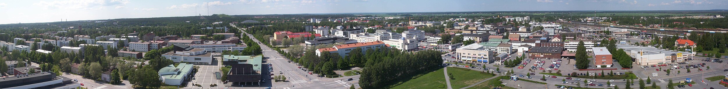 Panorama bildo de Seinäjoki