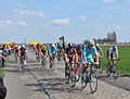 Radrennen Paris-Roubaix im Jahr 2015 bei Gruson