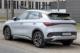 BYD Atto 3 - left rear view