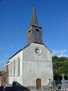 L'église Sainte-Berthe.