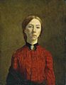 zelfportret door Gwen John geboren op 22 juni 1876