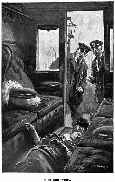 File:Illustration by H.M. Brock (1875-1960) for John Thorndyke's cases (1908-9) by R. Austin Freeman (1862-1943)-p286 Superintendant Miller Rises to the Occasion 03.jpg