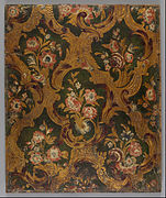 Ledertapete, um 1750, Cooper Hewitt, Smithsonian Design Museum, New York