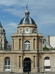 Pavillon d'entrée, depuis la cour d'honneur