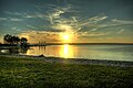 Image 9A view of Lake Neusiedl, which straddles the Austrian–Hungarian border