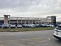 New parking garage under construction in March 2021