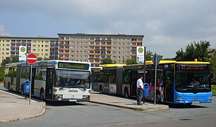 Buswendeschleife an der Fürstenstraße