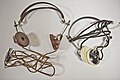 Earphones from 1930 and 1960