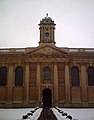 View of the front quad from the entrance