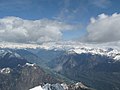 Tal bei Biasca, Berge im Vordergrund: Tessiner Alpen